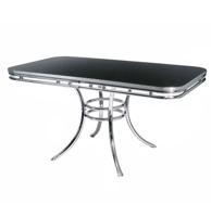 Bel Air Retro Tafel TO20 Blackstone
