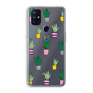 Sanseveria: OnePlus Nord N10 5G Transparant Hoesje