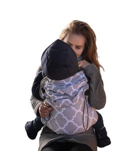 Luna Dream draagzak Standard Mosaic katoen grijs/wit Luna Dream draagzak Standard Mosaic katoen grijs/wit