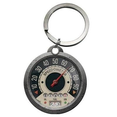 Sleutelhanger - snelheidsmeter - 4 cm - auto sleutelhangers