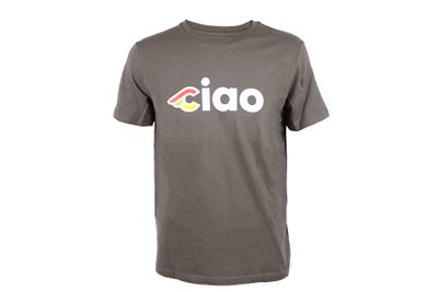 Cinelli Ciao Titanium T-shirt Grijs Cinelli Ciao Titanium T-shirt Grijs