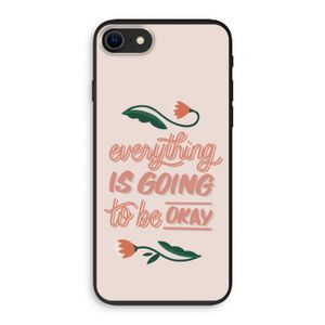 Optimistic flower girl: iPhone SE 2020 Biologisch afbreekbaar hoesje