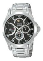 Horlogeband Seiko 5D88-0AA0 / SRX001J1 / 4A081JM Staal 21mm