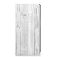 OPPO A54 5G | A74 5G | A93 5G Book | Wallet Case | White Wood