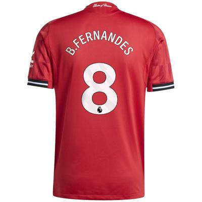 adidas Manchester United B.Fernandez 8 Thuisshirt Authentic 2025-2026