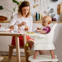 6-in-1 Kinderstoel Hoogstoel & Eetstoel & Leerstoel Babystoel Combihoogstoel Natuur
