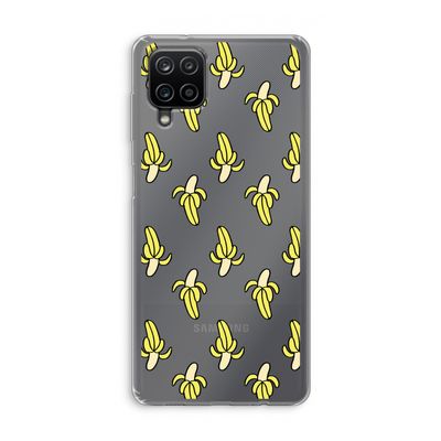 Bananas: Samsung Galaxy A12 Transparant Hoesje