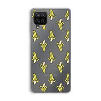Bananas: Samsung Galaxy A12 Transparant Hoesje