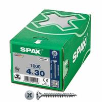 Schroefdoos SPAX Wirox Z2 Platte kop 4,0 x 30 mm 1000 Unidades