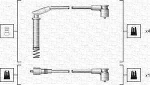 Magneti Marelli Bougiekabelset 941318111154