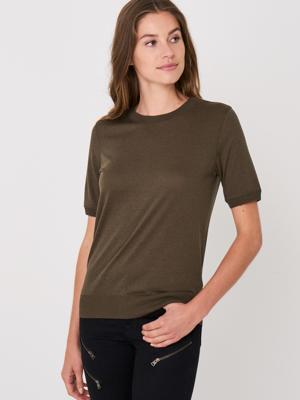 T-shirt van lyocell-katoenmix