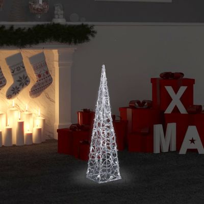 VidaXL Lichtkegel decoratief led 60 cm acryl koudwit