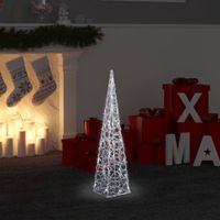 VidaXL Lichtkegel decoratief led 60 cm acryl koudwit