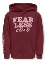 Kids ONLY winter hoodie meisjes - rood - KogDiana