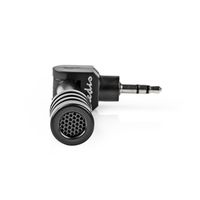 Bedrade Microfoon | Mini | Plug-In | 3,5 mm | Zwart - thumbnail