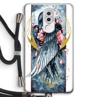 Golden Raven: Honor 6X Transparant Hoesje met koord