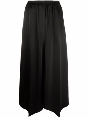 Nanushka jupe mi-longue à ourlet asymétrique - Noir