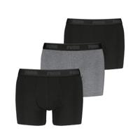 Puma Boxershorts Everyday 3-pack Black / Grey-XXL