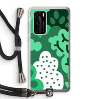 Bushes: Huawei P40 Transparant Hoesje met koord