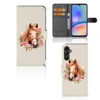 Telefoonhoesje | Met pasjeshouder | voor Samsung Galaxy A05s Paard