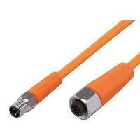 ifm Electronic EVT360 Verbindingskabel Aantal polen (sensoren): 3, 5 Stekker, recht, Bus, recht 10 m 1 stuk(s)