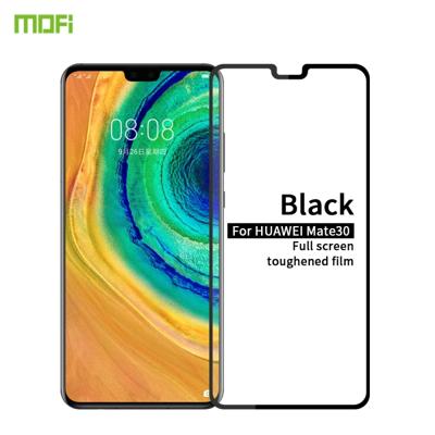 Voor Huawei Mate30 MOFI 9H 2.5 D volledig scherm gehard glas film (zwart)