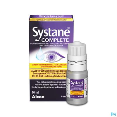Systane Complete Oogdruppels Conserveermiddelvrij 10ml
