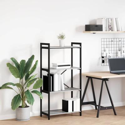 Boekenkast Grijs sonoma 60 x 30 x 118 cm Bewerkt hout