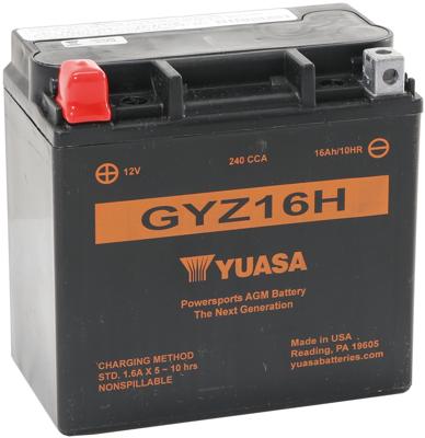 YUASA Battery gyz16h agm