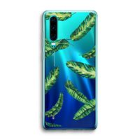 Lange bladeren: Huawei P30 Transparant Hoesje