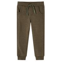 VidaXL Kinderjoggingbroek 128 gemêleerd kakikleurig