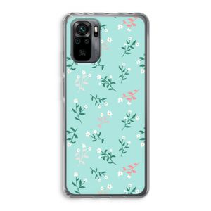 Small white flowers: Xiaomi Redmi Note 10 Pro Transparant Hoesje