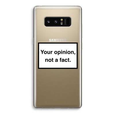 Your opinion: Samsung Galaxy Note 8 Transparant Hoesje