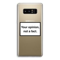 Your opinion: Samsung Galaxy Note 8 Transparant Hoesje