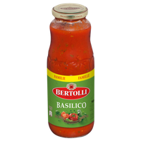 Bertolli Basilico Pastasaus 690 g bij Jumbo - thumbnail