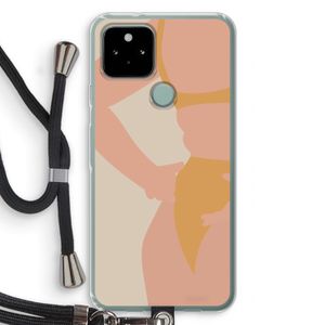 Bikini body: Pixel 5 Transparant Hoesje met koord