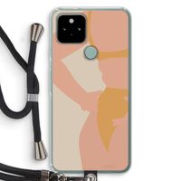 Bikini body: Pixel 5 Transparant Hoesje met koord