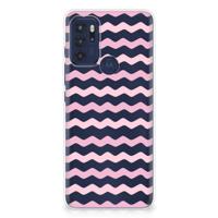 Motorola Moto G60s | TPU bumper | Waves Roze