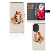 Telefoonhoesje | Met pasjeshouder | voor Motorola Moto G24 | G04 | G24 Power Paard