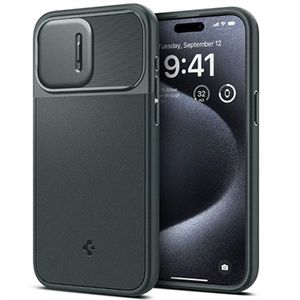 Spigen Optik Armor mobiele telefoon behuizingen 15,5 cm (6.1") Hoes Groen