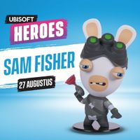 Ubisoft Heroes Chibi Figure Series 1 - Rabbids Sam Fisher - thumbnail
