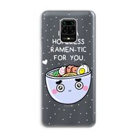 I'm A Hopeless Ramen-Tic For You: Xiaomi Redmi Note 9 Pro Transparant Hoesje