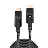 Lindy 38321 HDMI kabel 20 m HDMI Type D (Micro) Zwart