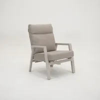 Loungestoel ohio crème
