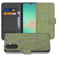Samsung Galaxy A26 Green Wood | Book Case |