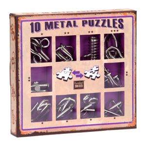 Eureka Breinpuzzelset Paars, 10st.