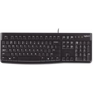 Logitech K120 toetsenbord USB AZERTY Frans Zwart