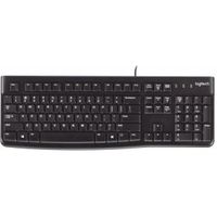 Logitech K120 toetsenbord USB AZERTY Frans Zwart - thumbnail