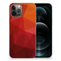 TPU Hoesje voor iPhone 12 Pro Max Polygon Red