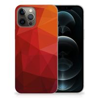 TPU Hoesje voor iPhone 12 Pro Max Polygon Red - thumbnail